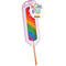 Rainbow ''Jumbo'' Candy Cock Pop