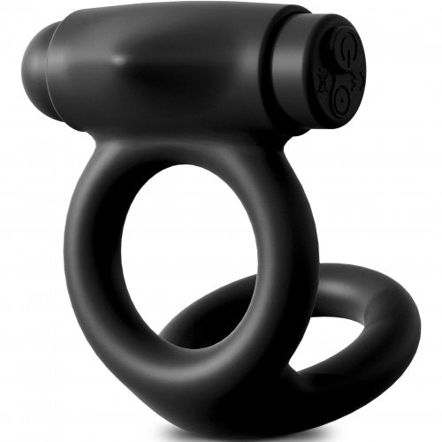 Control "Vibe" Cock & Ball Ring -Blk