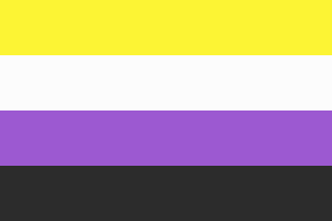 ''Nonbinary'' Pride Flag 3 x 5 ft