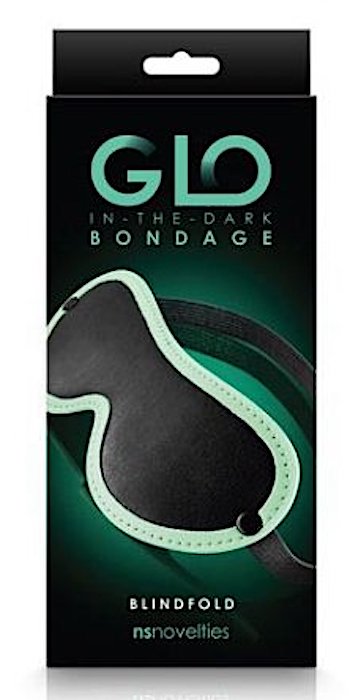 GLO Bondage ''Blindfold'' -Green