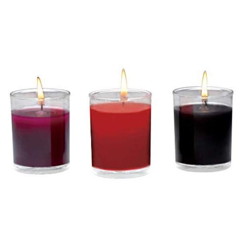 MS "Flame Drippers" Candle Set x 3