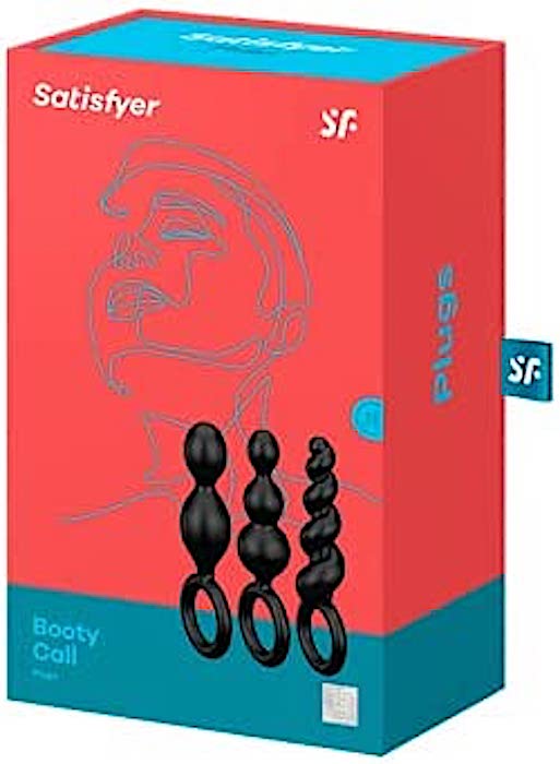 Satisfyer "Booty Call" Anal Plugs 3Pc Set