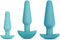 b-Vibe ''Anal Education'' 10 Piece Set -Blue