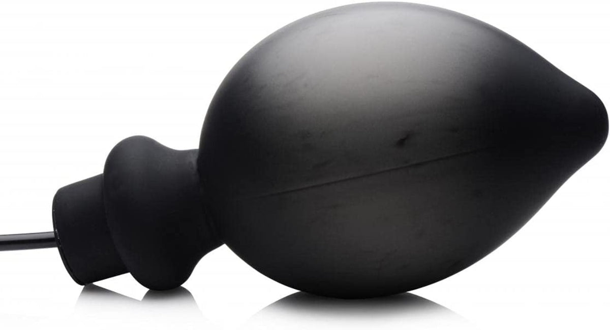 MS "Ass Pand" Inflatable Anal Plug Large -Black