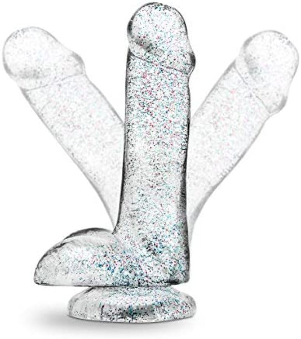 Naturally Yours 6 Inch 'Glitter' Cock w/Balls