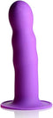 Squeeze-It ''Squeezable Wavy'' Dildo -Purple