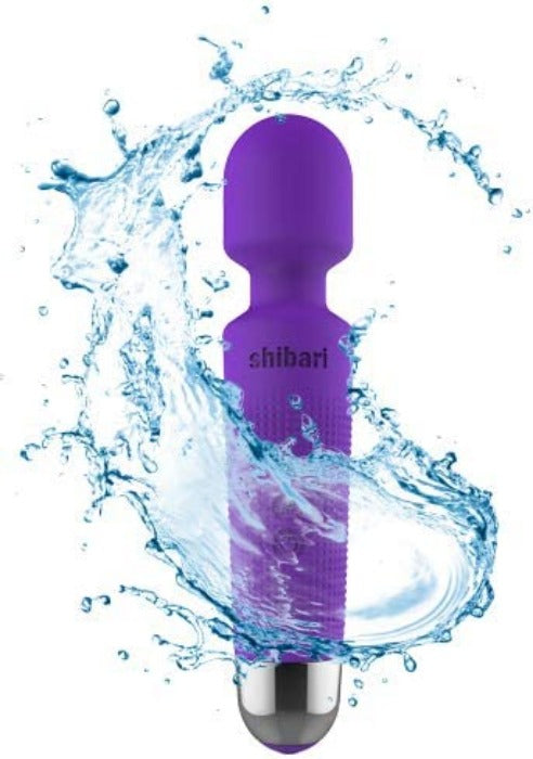 Shibari 'Mini Halo' 20X Multi-Speed Wand -Purple