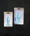 Silicone Anal Plug Glow in the Dark Blue