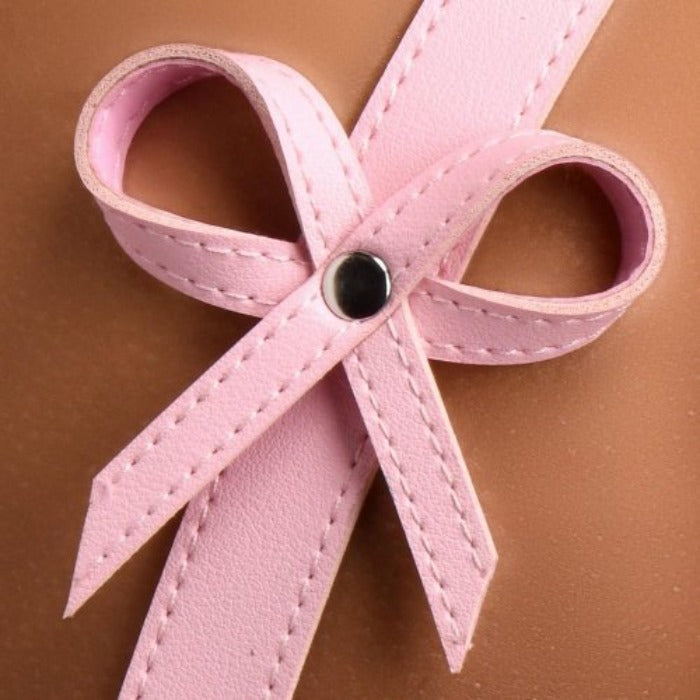 Strict 'Pink' Bondage Thigh Harness with Bows -M/L