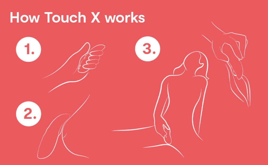 We Vibe 'Touch X' Sensual Massager Crave -Coral