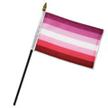 ''Lesbian'' Pride -Stick Flag 12 x 18''