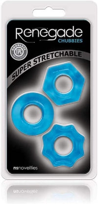 Renegade 'Chubbies' Rings -Blu