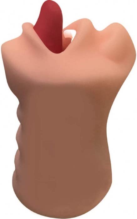 "Hum Job" Vibrating Stroker -Mouth