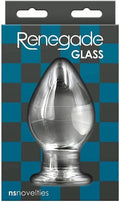 Renegade ''Knight'' Glass Anal Plug