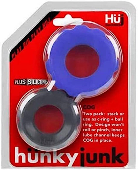 Hunkyjunk "Cog" C/Ring -Cobalt/Tar