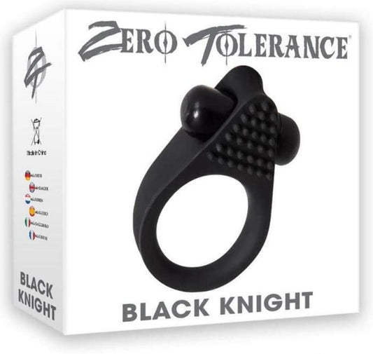 ZT 'Black Knight' Vibrating C/Ring -Vibe