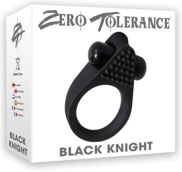 ZT 'Black Knight' Vibrating C/Ring -Vibe