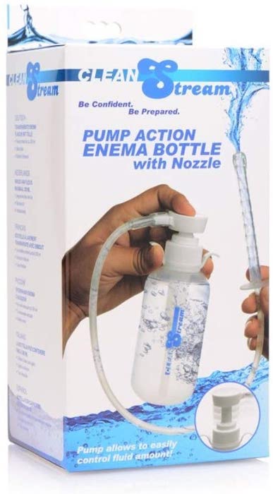 CS ''Pump Action'' Enema Bottle