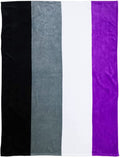 Asexual Sunset Plush Blanket 50''x 60''