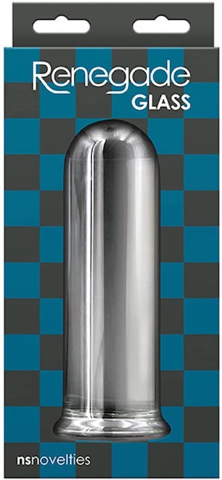 Renegade Rook Glass Anal Plug
