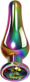 Evolved ''Rainbow'' Metal Gem Plug -Md