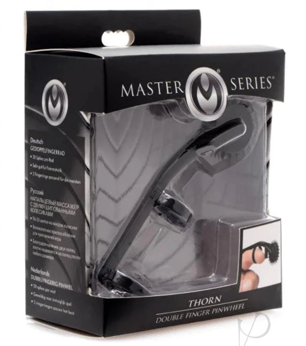 MS "Thorn" Double Finger Pinwheel -Black