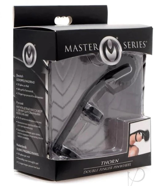 MS "Thorn" Double Finger Pinwheel -Black