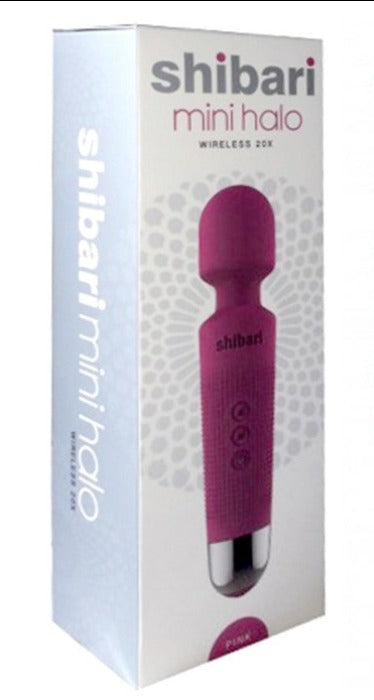 Shibari 'Mini' Halo Power Wand 20x -Pink