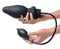 MS ''Ass Pand'' Inflatable Anal Plug Large -Black
