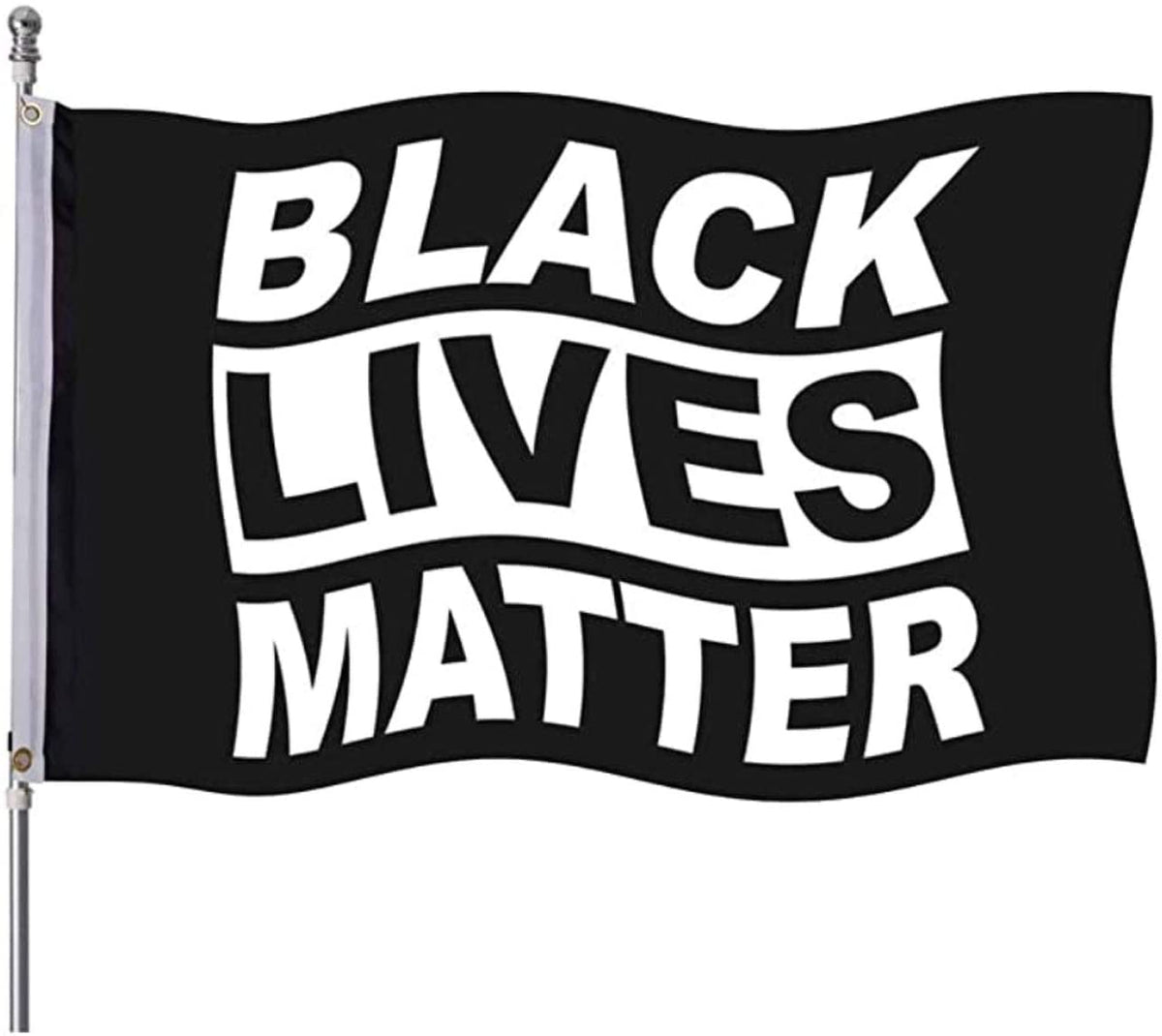 ''Black Lives Matter'' (BLM) Flag 3 x 5 Ft