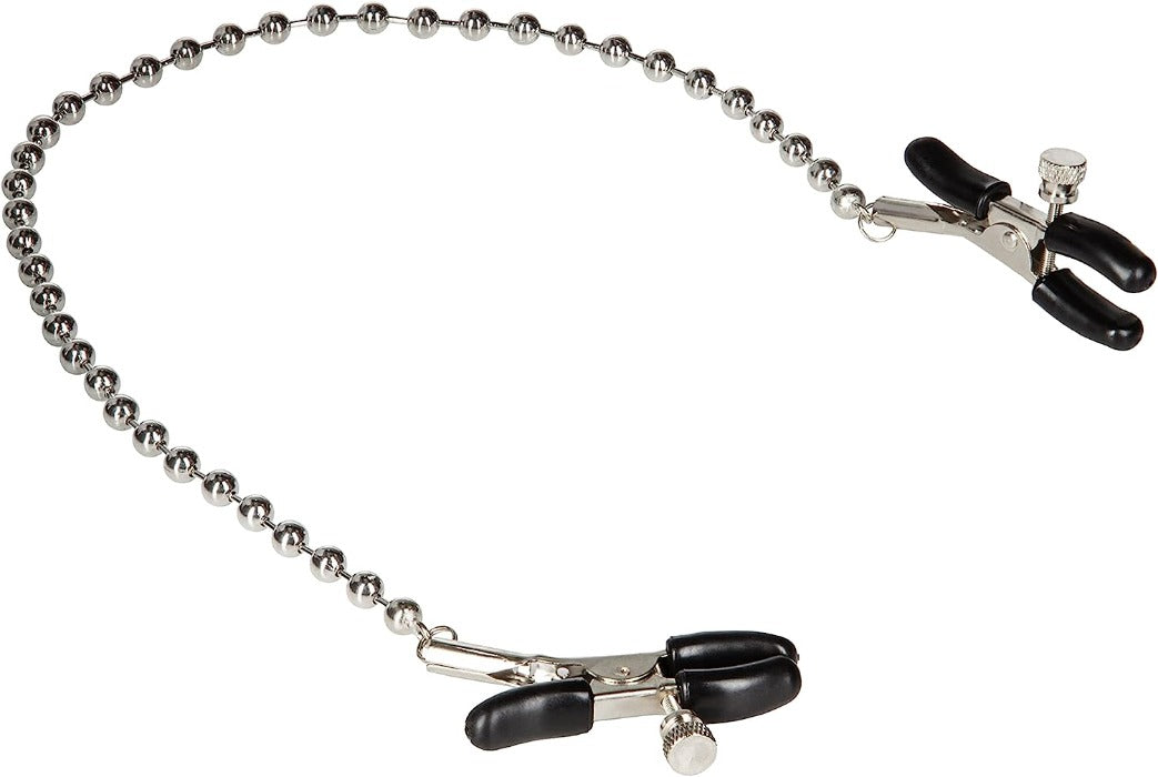Calex "Silver Beaded" Nipple Clamps