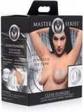 MS Clear ''Plungers'' Nipple Suckers -Large