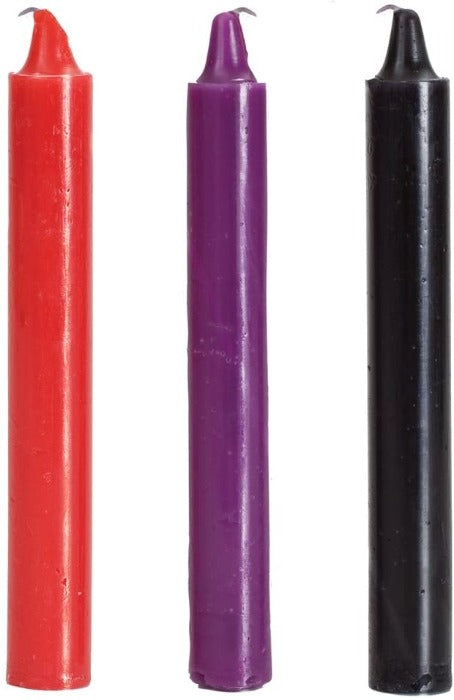 Doc Johnson Japanese Drip Candles, 3 Count