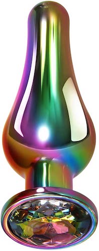 Evolved "Rainbow" Metal Gem Plug -Lg