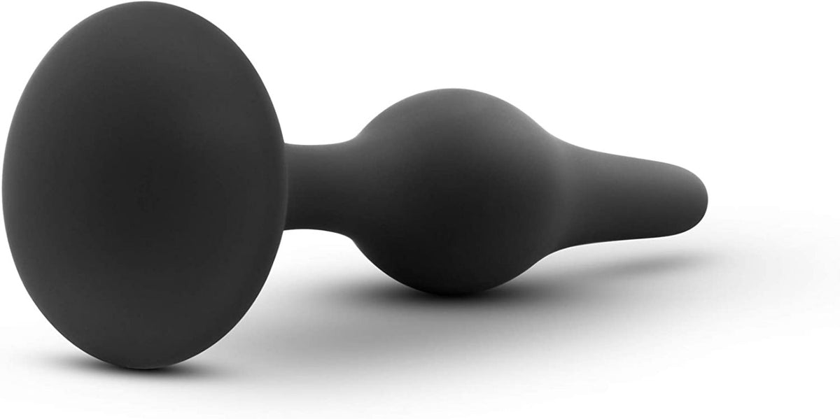 Luxe Beginner Anal Plug "Medium" -Black