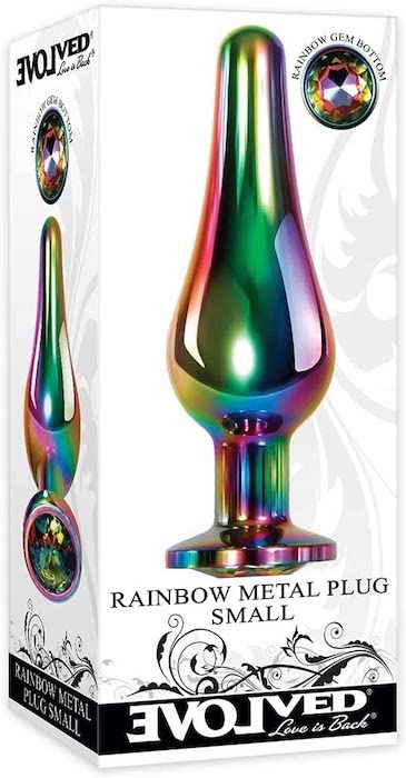 Evolved "Rainbow" Metal Gem Plug -Sm