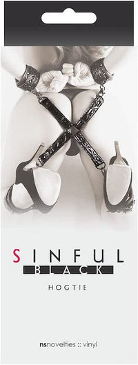 Sinful 'Hogtie' -Black