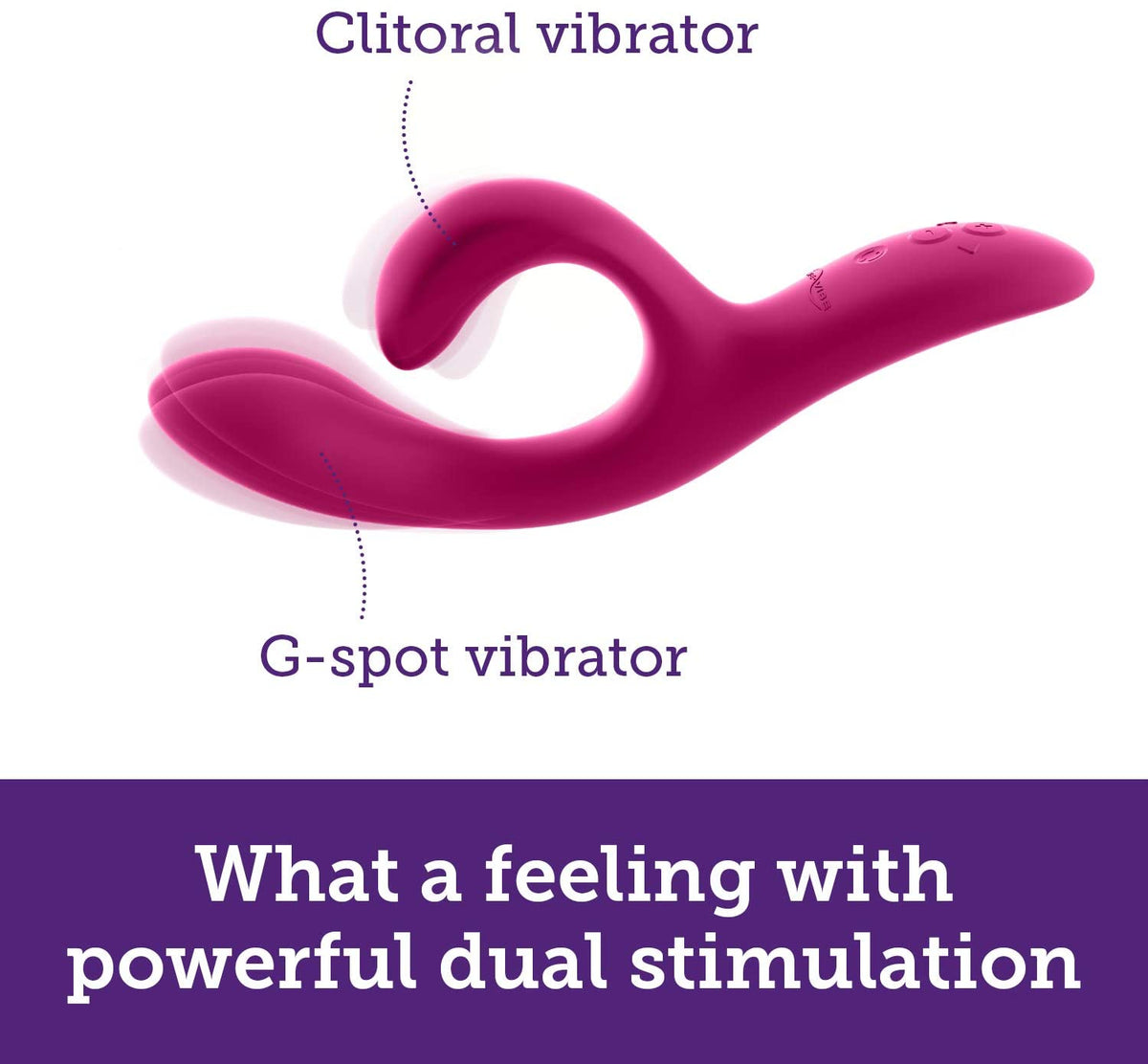 We-Vibe "Nova 2" Vibrator -Fuchsia