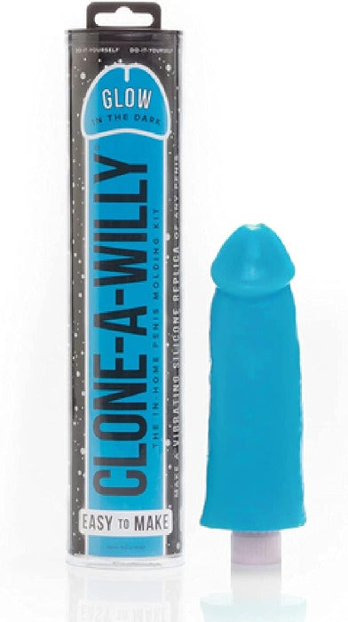 Clone-A-Willy Kit "Glow In The Dark" -Blue