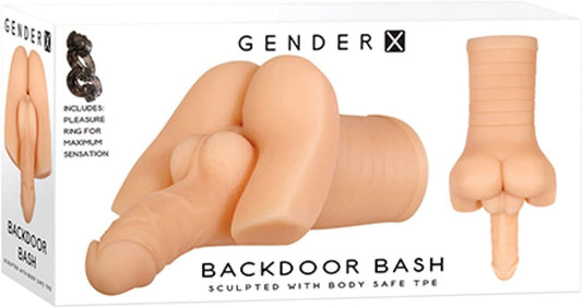 Gender X "Backdoor Bash" Male Stroker -Light