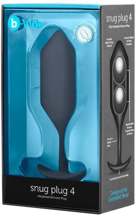 b-Vibe "Snug Plug 4" Weighted Toy