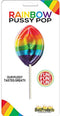 Rainbow ''Pussy Pop'' Candy Lollipop