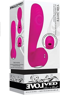Evolved 'The Note' Thumping Licking Vibe -Pink