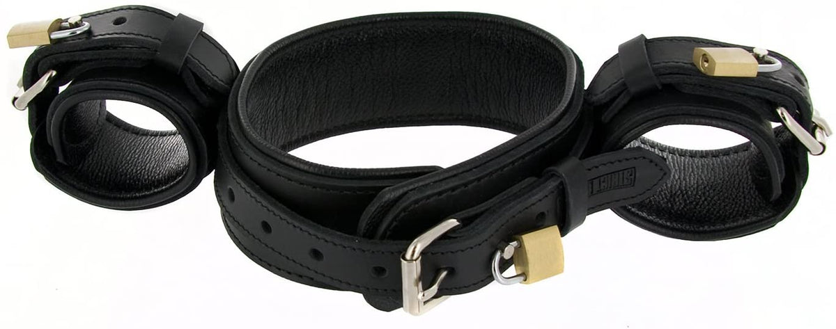 Strict Leather "Wrist to Neck" Restraints