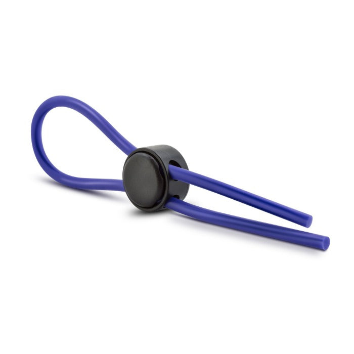 Stay Hard "Double Loop" Cock Ring -Blue
