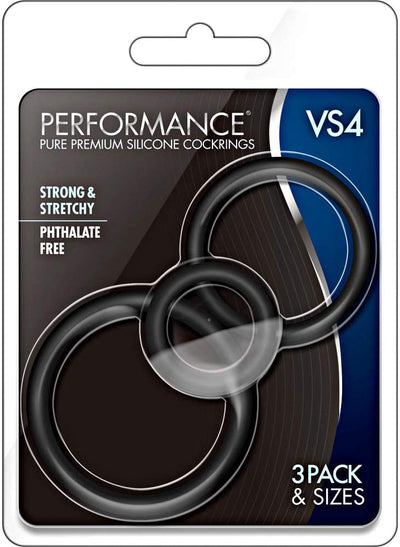 Performance 'VS4' Sil C/Rings -3Pack