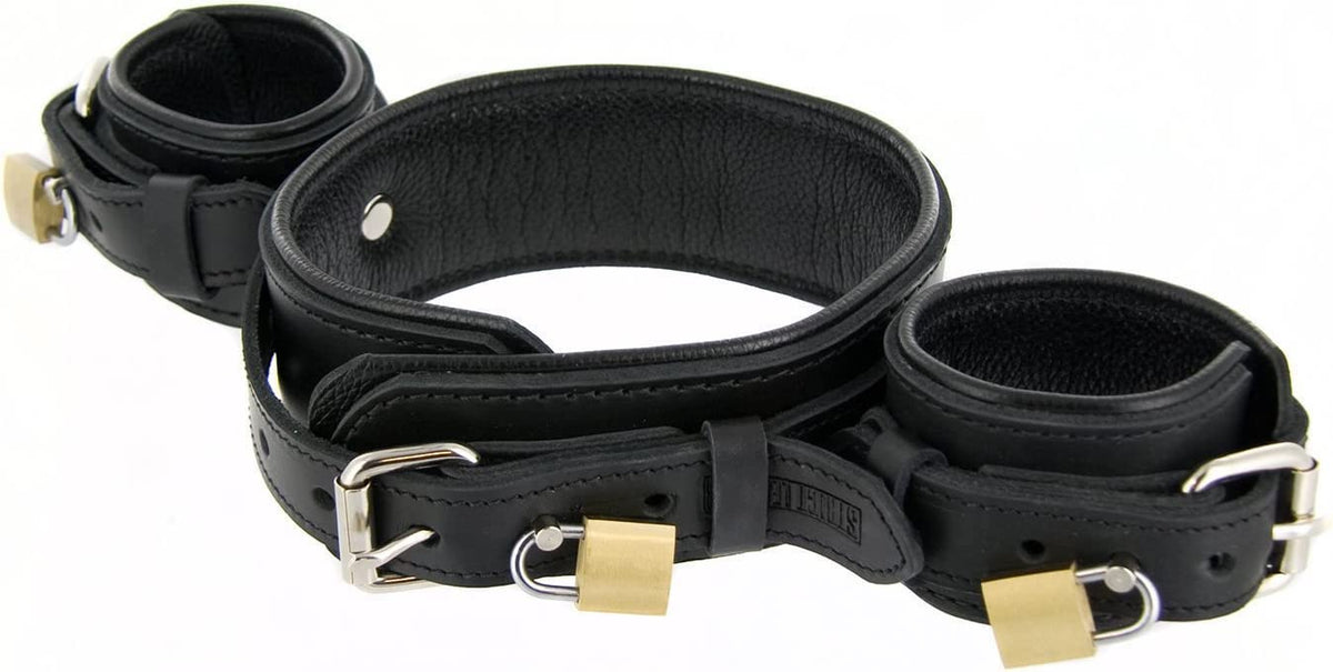 Strict Leather "Wrist to Neck" Restraints