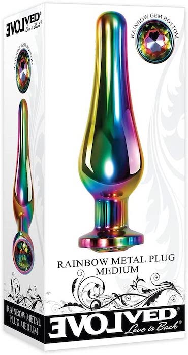 Evolved "Rainbow" Metal Gem Plug -Md