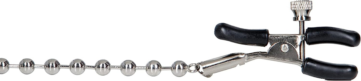 Calex "Silver Beaded" Nipple Clamps