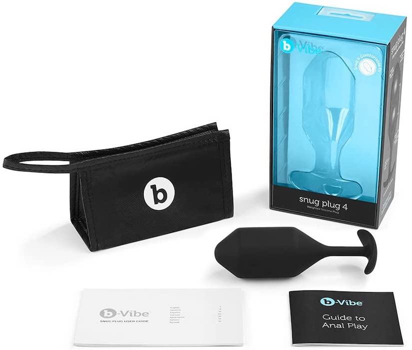 b-Vibe "Snug Plug 4" Weighted Toy